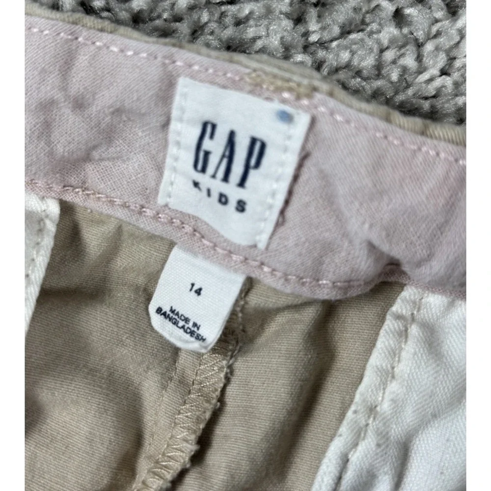 Gap Kids Uniform School Shorts - Lot Of 2 - Navy Khaki Girls Size 14